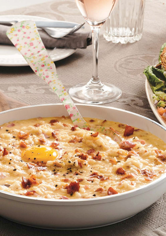 Risotto à la carbonara