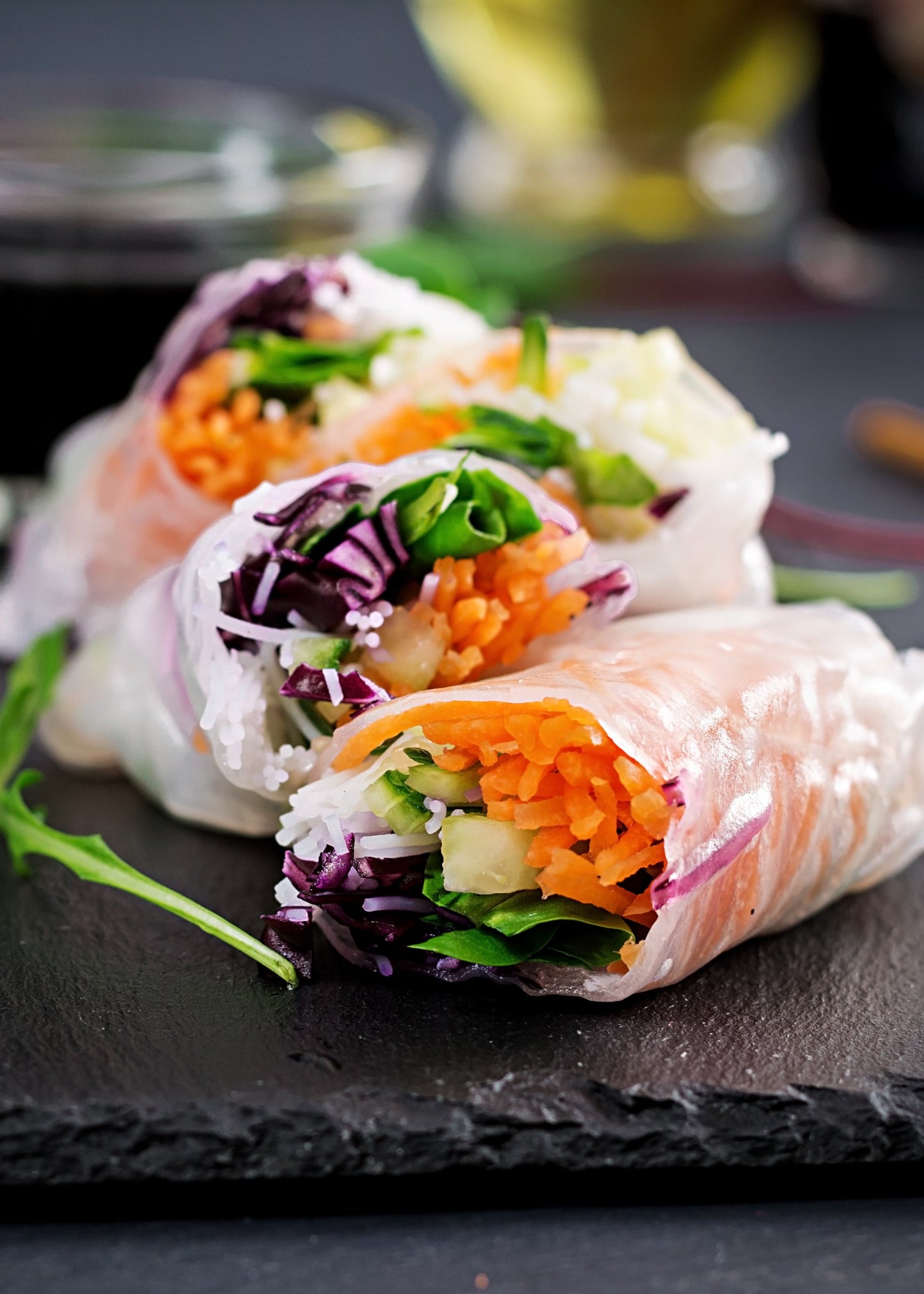 Rouleaux de printemps aux légumes croquants