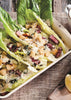 Salade césar aux lardons de poitrine de canard
