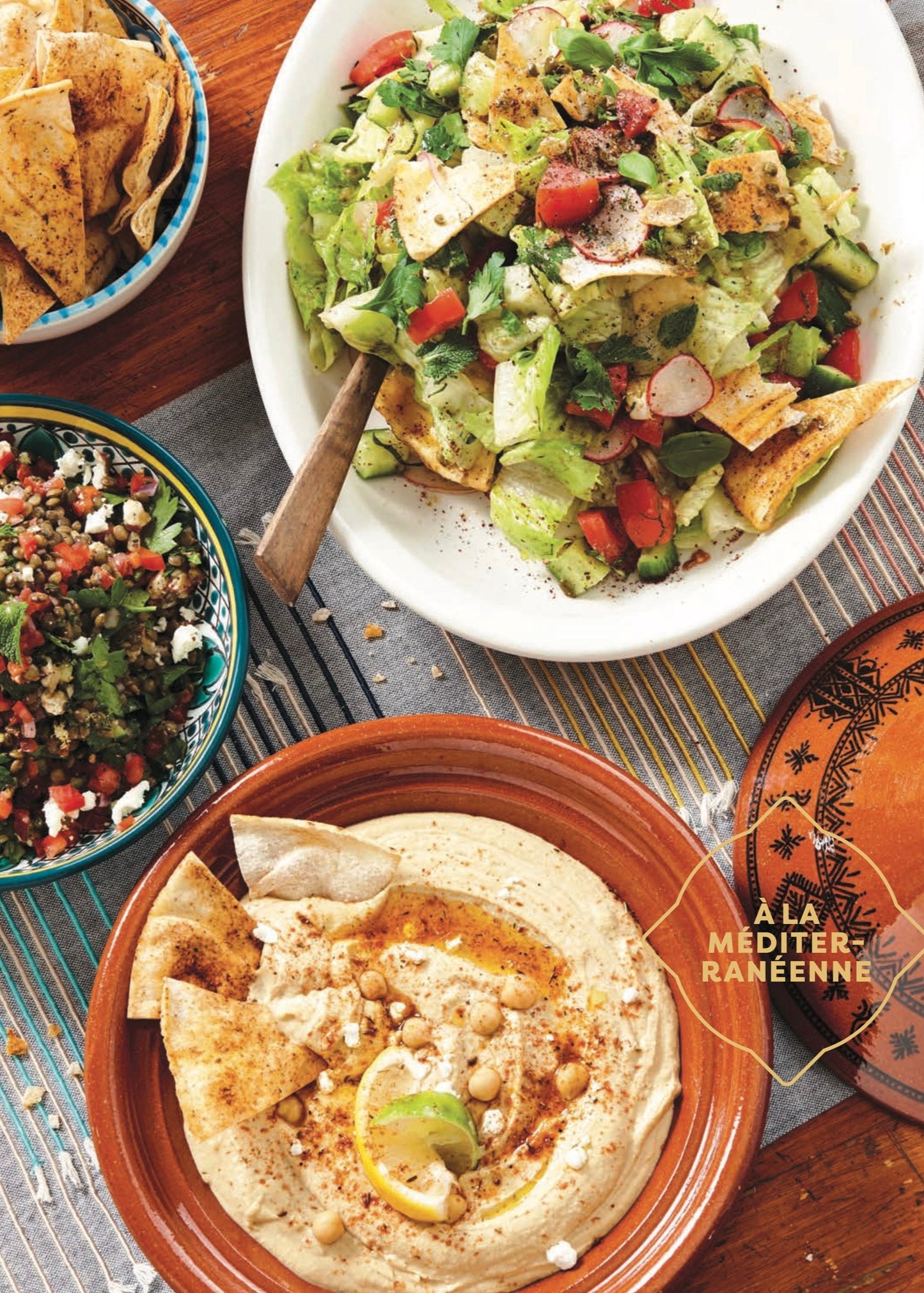 Salade fattouche relevée