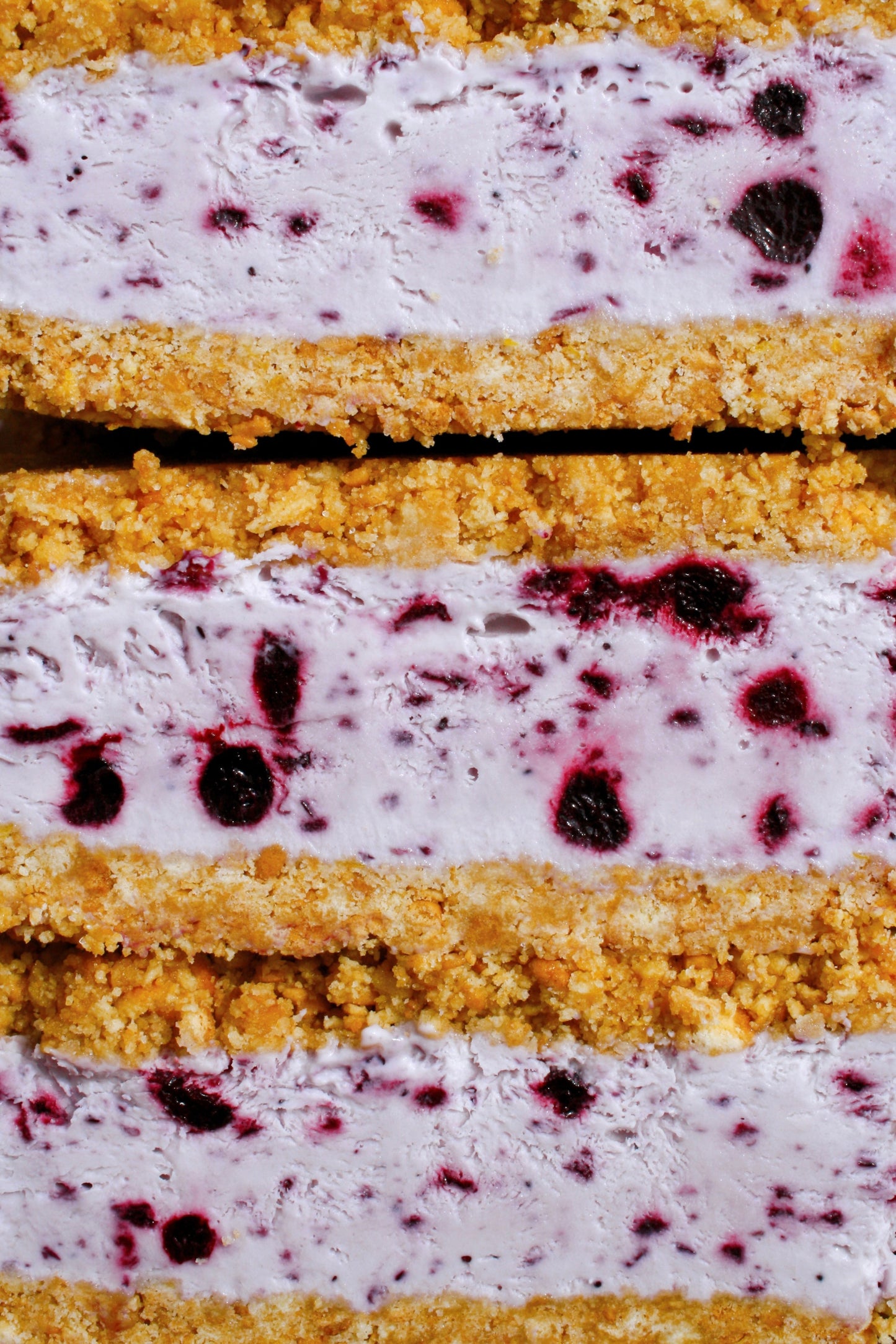 Sandwichs à la crème glacée bleuets et citron (sans barattage)