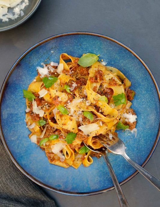 Sauce ragù au bœuf effiloché, à ma façon