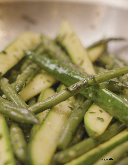 Sauté de légumes verts à la gremolata