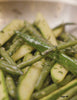 Sauté de légumes verts à la gremolata