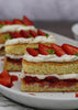 Shortcake grillé aux fraises