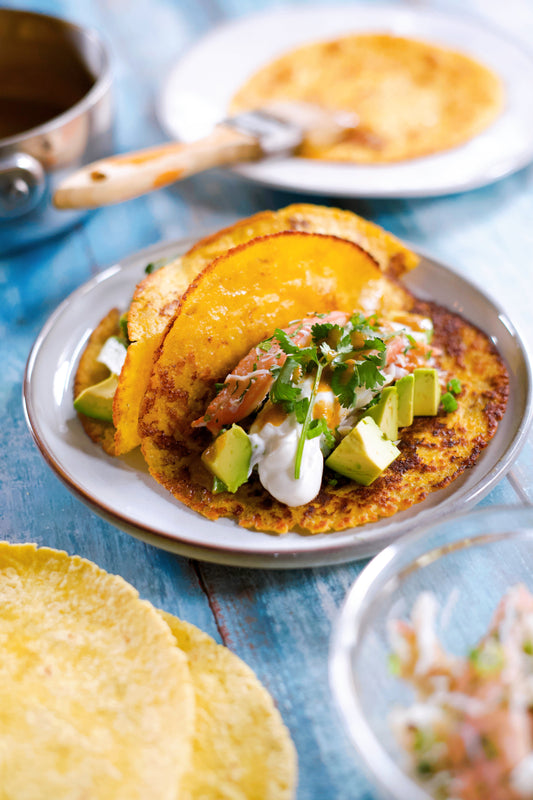 Tacos au crabe des neiges