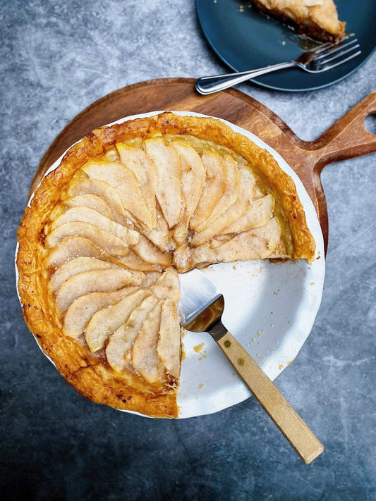 Tarte fondante aux poires et au chocolat Toblerone