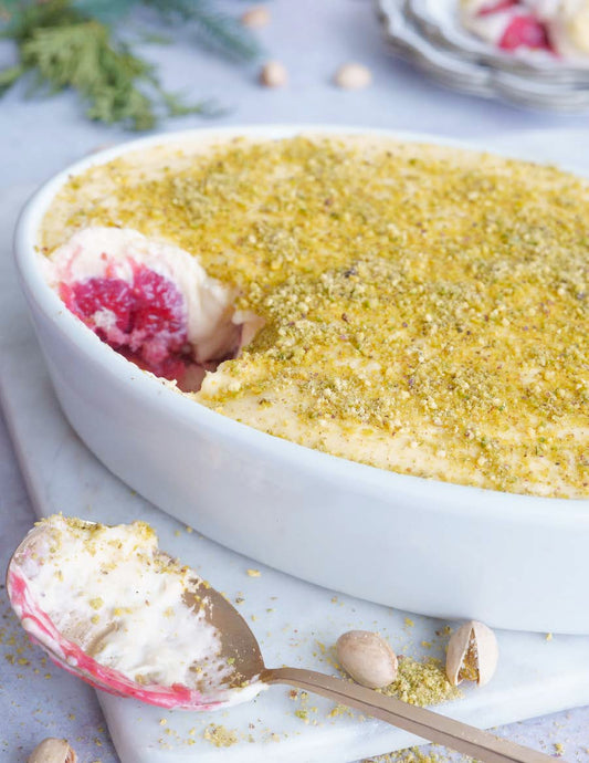 Tiramisu framboises-pistaches