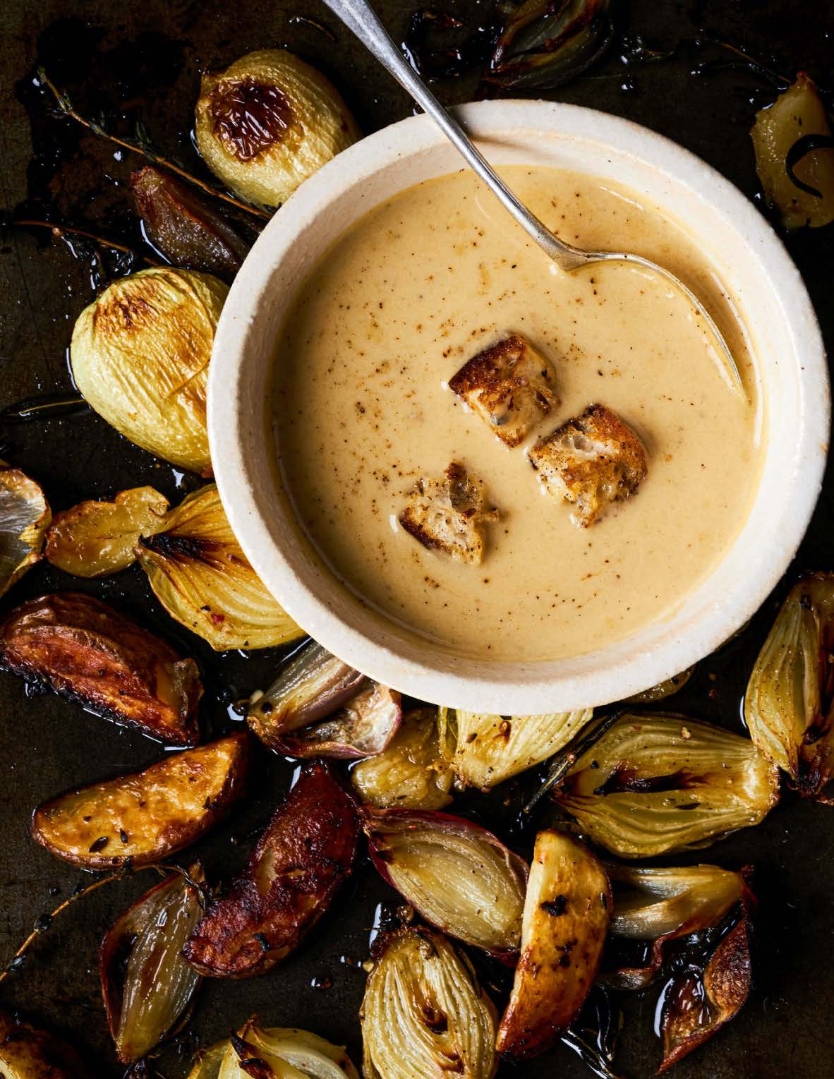 Velouté d’oignons caramélisés