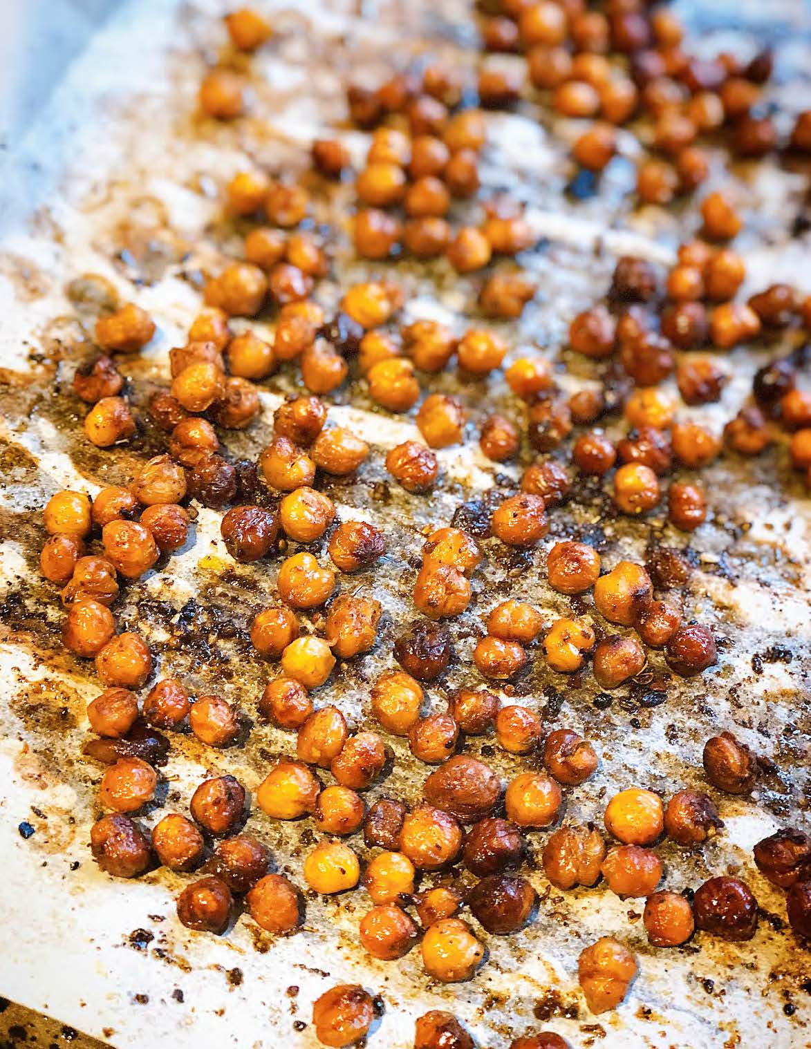 Pois chiches rôtis BBQ