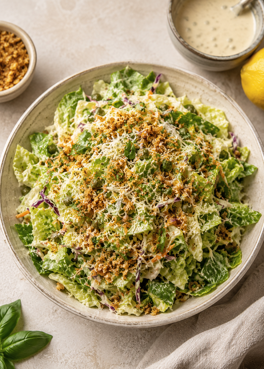 Salade César et pangrattato